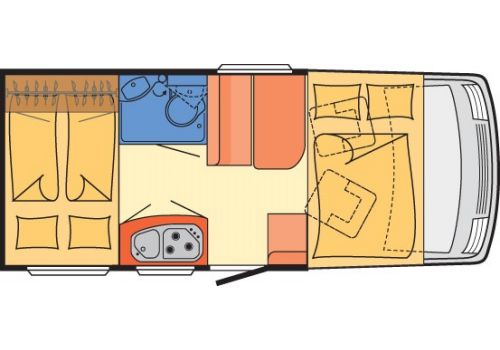 Integral Motorhome DETHLEFFS Globebus I-11 en Sale Occasion