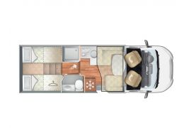 Low Profile Motorhome ROLLER TEAM Kronos 284 TL en Sale Occasion