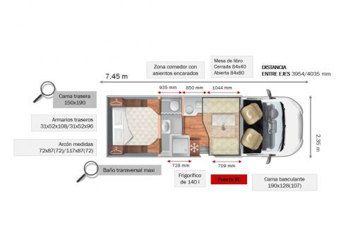 Low Profile Motorhome ROLLER TEAM Kronos 266 TL en Sale Occasion