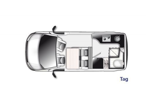 Camper Van WESTFALIA Club Joker en Sale Occasion