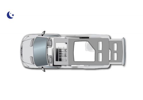 Camper Van WESTFALIA James Cook Pop-Up Roof en Sale Occasion