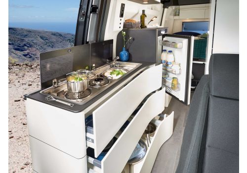 Camper Van WESTFALIA James Cook Pop-Up Roof en Sale Occasion
