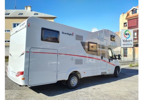 Capuchina Motorhome SUNLIGHT A-70 en Sale Occasion