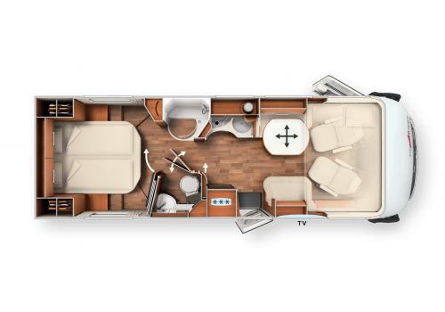 Integral Motorhome CARTHAGO Chic C-Line I 5.3 en Sale Occasion