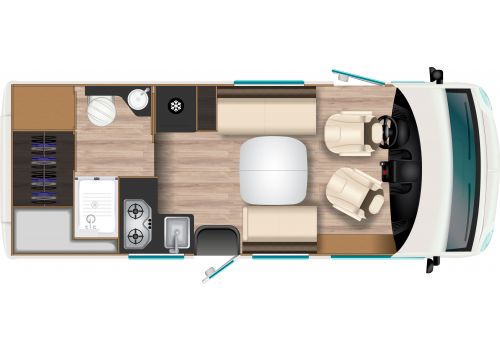 Integral Motorhome ITINEO FC 650 Modelo 2021 en Sale Occasion