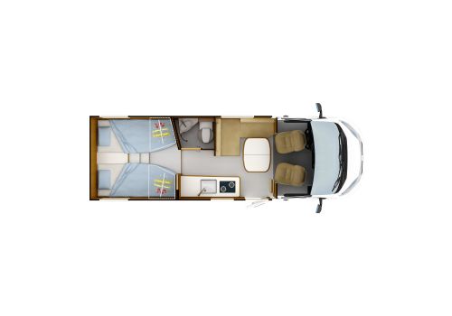 Low Profile Motorhome RAPIDO C 55 en Sale Occasion