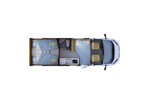 Low Profile Motorhome RAPIDO C 55 en Sale Occasion
