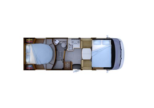 Integral Motorhome RAPIDO 8086dF Ultimate Line en Sale Occasion