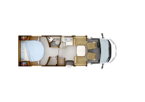 Low Profile Motorhome RAPIDO 696 F Ultimate Line en Sale Occasion