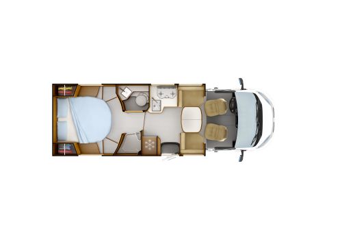 Low Profile Motorhome RAPIDO 686 F Ultimate Line en Sale Occasion