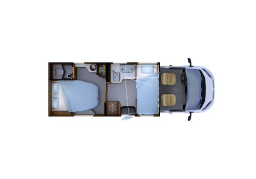 Low Profile Motorhome RAPIDO 656F en Sale Occasion