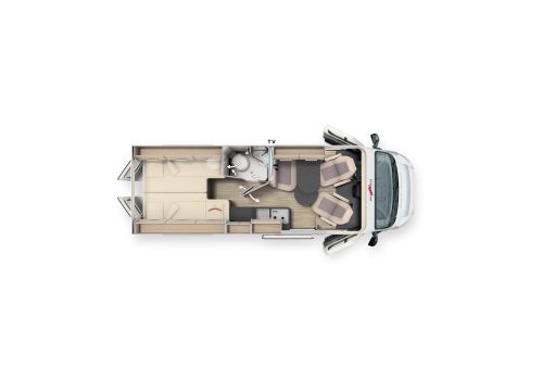 Camper Van MALIBU Van Two Rooms 640 LE RB en Catalog