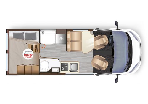 Camper Van DREAMER Select D55 Limited en Sale Occasion