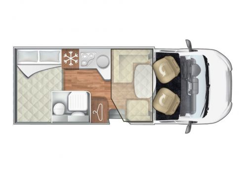 Low Profile Motorhome ROLLER TEAM Kronos 294 TL en Sale Occasion