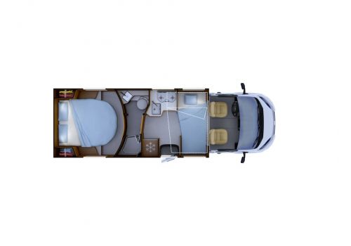 Low Profile Motorhome RAPIDO 696F Ultimate Line en Sale Occasion