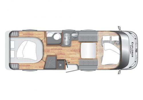 Integral Motorhome LMC Comfort I 755 en Sale Occasion