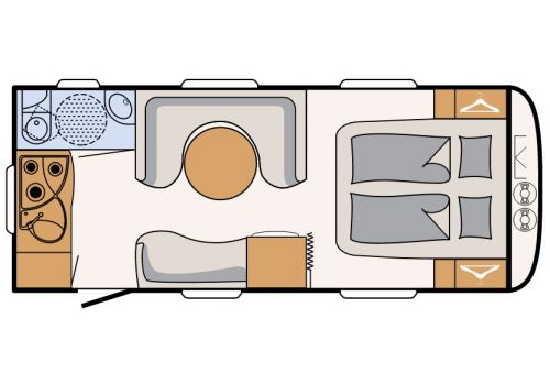 Caravan DETHLEFFS Nomad 540 DMH modelo 2016 en Sale Occasion