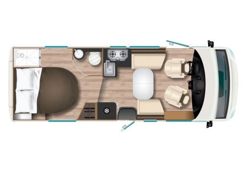 Integral Motorhome ITINEO MC 700 Modelo 2021 en Sale Occasion