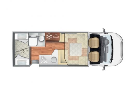 Low Profile Motorhome ROLLER TEAM Kronos 274 TL en Sale Occasion