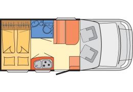 Low Profile Motorhome DETHLEFFS Globebus T-1 en Sale Occasion