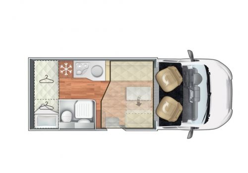 Low Profile Motorhome ROLLER TEAM Kronos 230 TL en Sale Occasion
