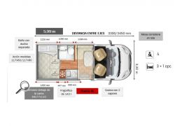 Low Profile Motorhome ROLLER TEAM Zefiro 291 TL in Sale Occasion
