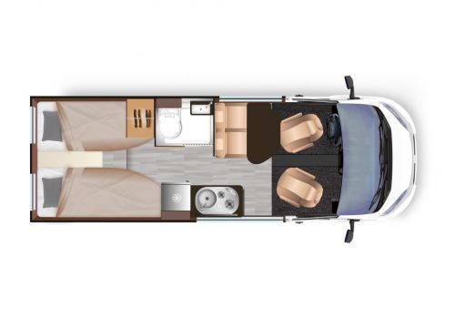 Camper Van DREAMER D68 Exclusive en Sale Occasion