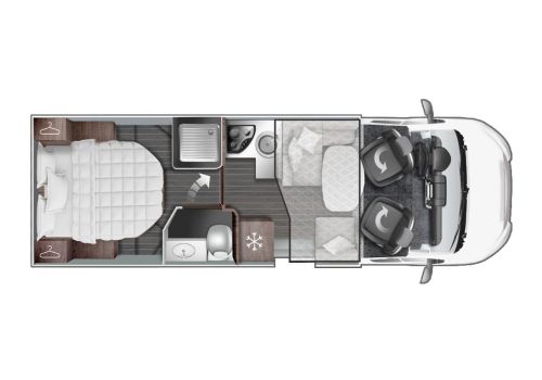 Low Profile Motorhome ROLLER TEAM Kronos 265 TL en Sale Occasion