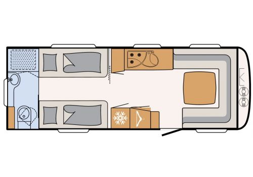 Caravan DETHLEFFS Nomad 650 RET modelo 2016 en Sale Occasion