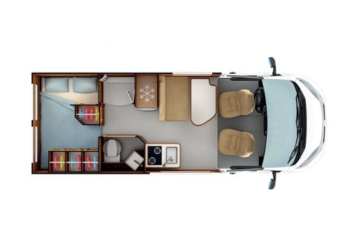 Camper Van RAPIDO V55 Modelo 2022 en Sale Occasion