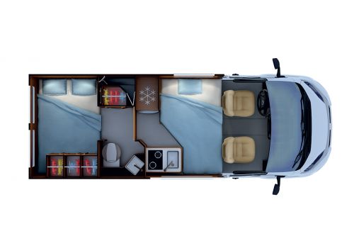 Camper Van RAPIDO V55 Modelo 2022 en Sale Occasion