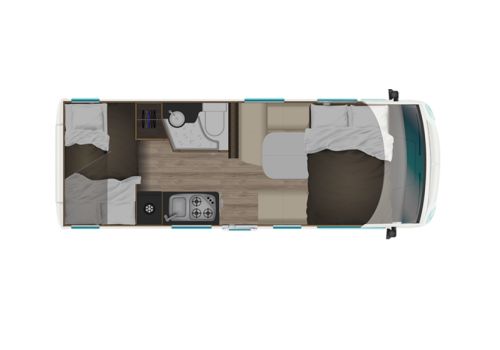 Integral Motorhome ITINEO CS660 en Sale Occasion