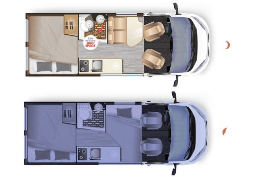 Camper Van DREAMER D51 Select en Sale Occasion