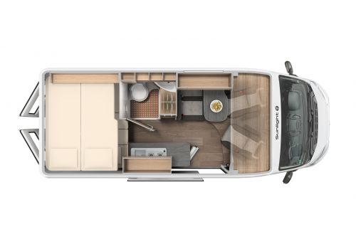 Camper Van SUNLIGHT Camper Van Cliff 601 en Sale Occasion