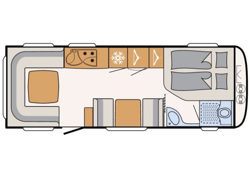 Caravan DETHLEFFS Nomad 670 FSR modelo 2016 en Sale Occasion