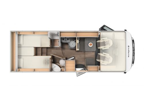 Integral Motorhome SUNLIGHT I68 en Sale Occasion