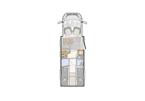 Low Profile Motorhome DETHLEFFS Trend 90 T7057 EB Modelo 2022 en Sale Occasion