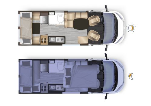 Camper Van DREAMER Camper Five Fun en Catalog