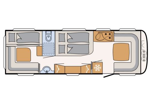 Caravan DETHLEFFS Nomad 740 RFK modelo 2016 en Sale Occasion