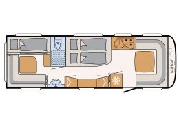 Caravan DETHLEFFS Nomad 740 RFK modelo 2016 en Sale Occasion