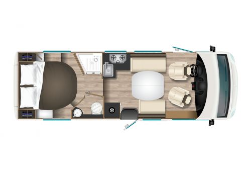 Integral Motorhome ITINEO MC740 Modelo 2023 en Sale Occasion