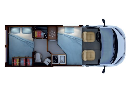 Camper Van RAPIDO V55 Modelo 2022 en Sale Occasion