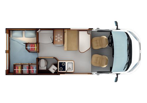 Camper Van RAPIDO V55 Modelo 2022 en Sale Occasion