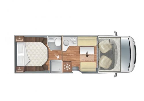 Integral Motorhome ROLLER TEAM Zefiro 267 INT en Sale Occasion