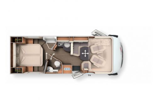 Integral Motorhome CARTHAGO C-Tourer I 150 QB en Sale Occasion