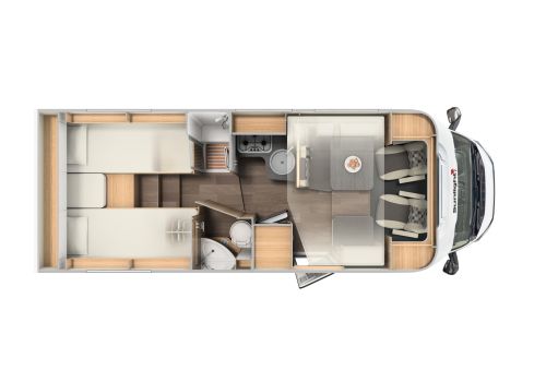 Low Profile Motorhome SUNLIGHT T68 en Sale Occasion