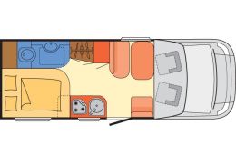 Low Profile Motorhome DETHLEFFS Advantage T6601 modelo 2017 en Sale Occasion