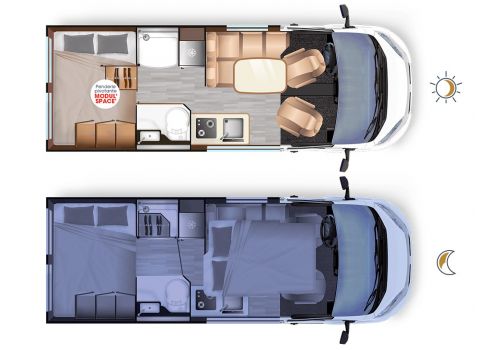 Camper Van DREAMER Camper Van XL Limited Select Modelo 2023 en Catalog