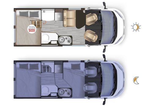 Camper Van DREAMER D55 Exclusive Fun Modelo 2023 en Sale Occasion
