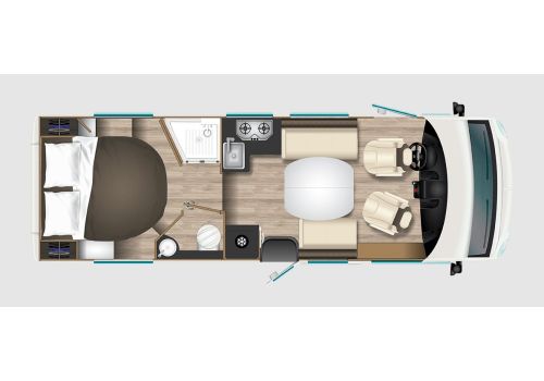 Integral Motorhome ITINEO MC740 Modelo 2023 en Sale Occasion